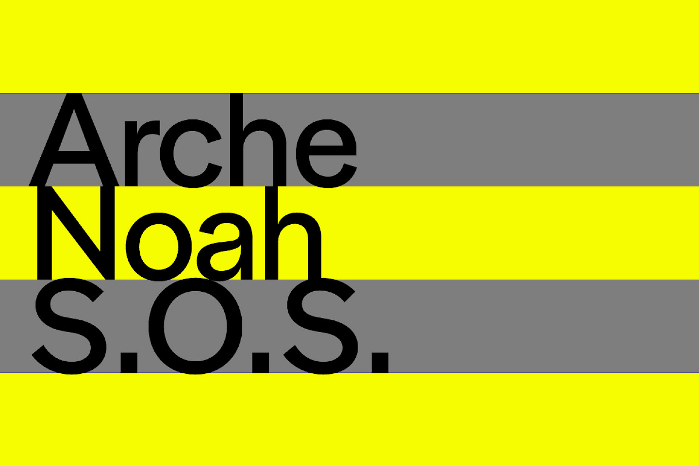 Arche Noah S.O.S.
