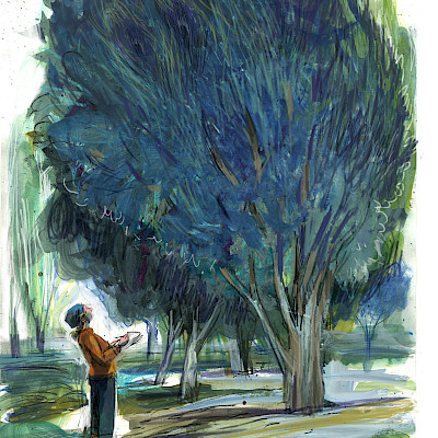 © Barbara Yelin, «Zeichnen. II» – Rom/München, 2026