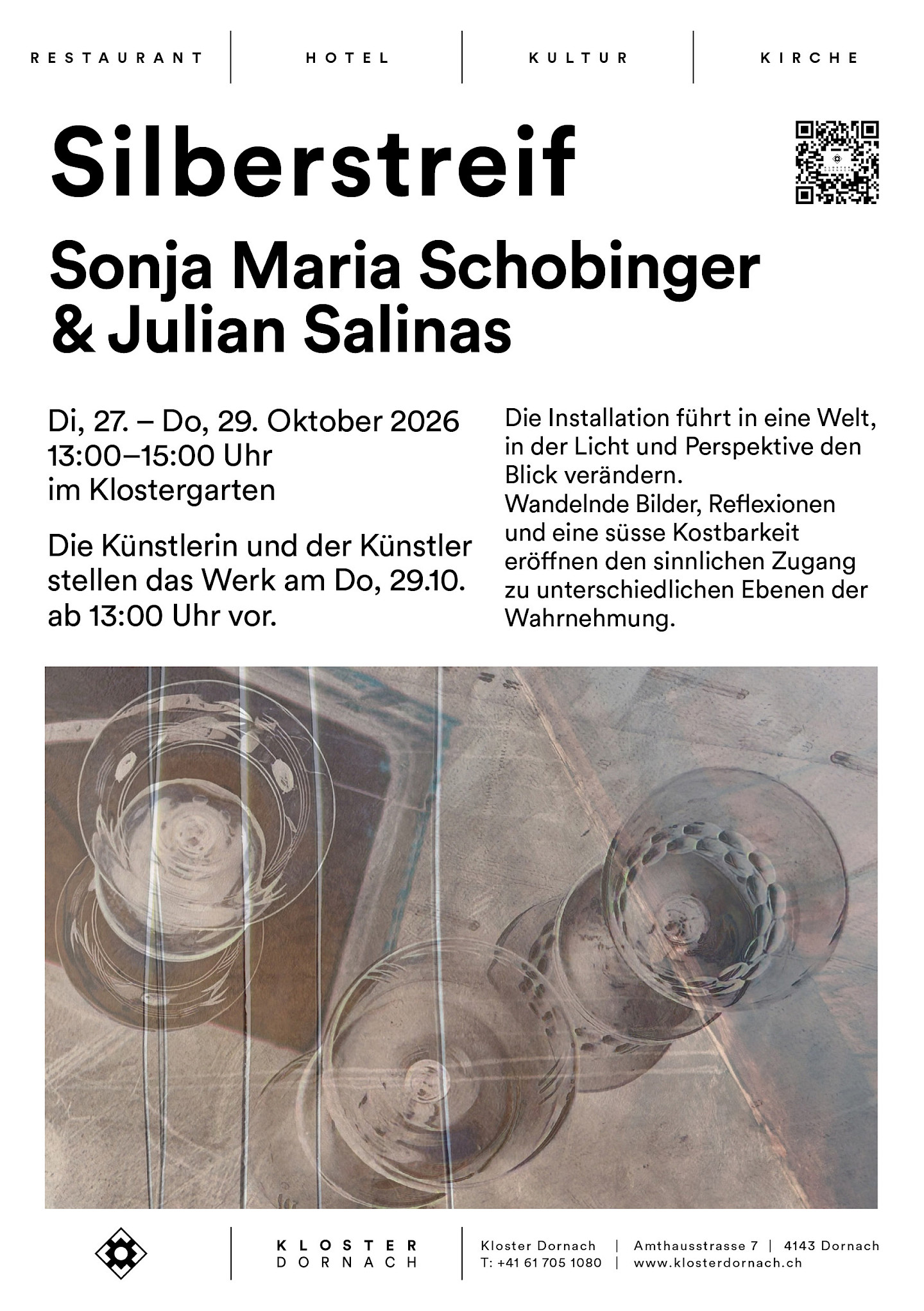 Silberstreif Sonja Maria Schobinger & Julian Salinas