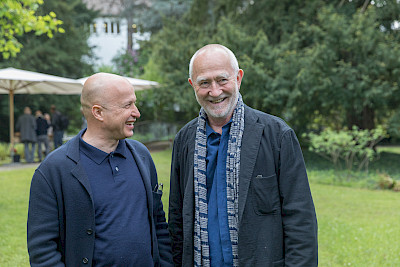 Celebration Peter Zumthor und Sam Keller im Gespräch